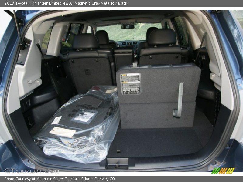 Magnetic Gray Metallic / Black 2013 Toyota Highlander Limited 4WD