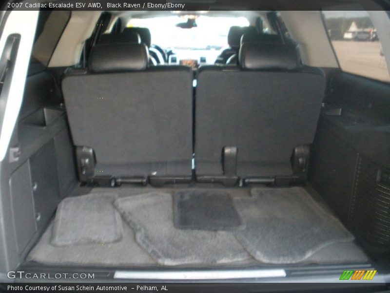 Black Raven / Ebony/Ebony 2007 Cadillac Escalade ESV AWD