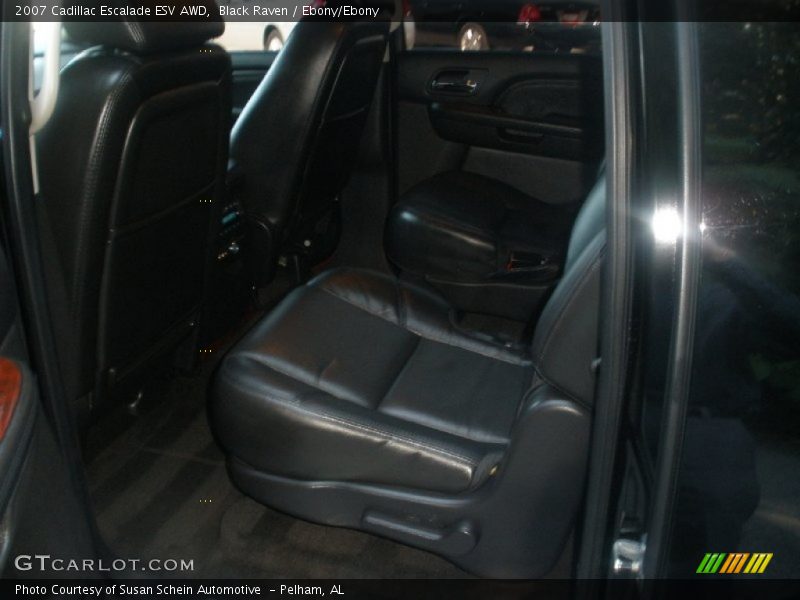 Black Raven / Ebony/Ebony 2007 Cadillac Escalade ESV AWD
