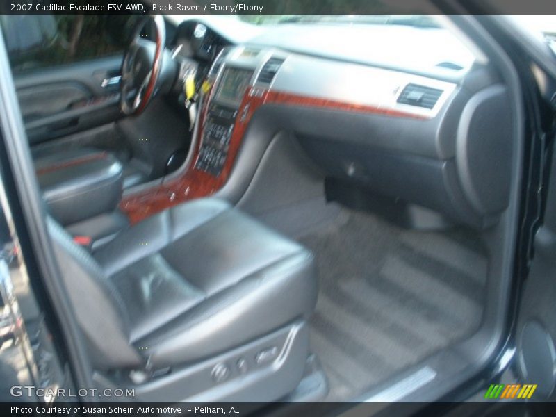 Black Raven / Ebony/Ebony 2007 Cadillac Escalade ESV AWD