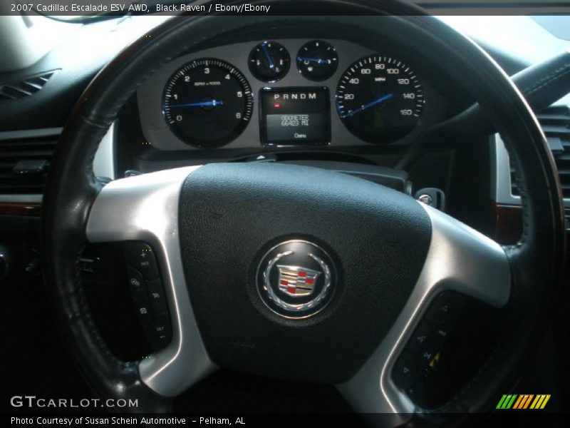 Black Raven / Ebony/Ebony 2007 Cadillac Escalade ESV AWD