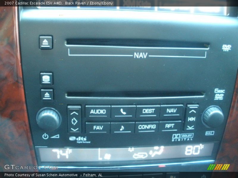 Black Raven / Ebony/Ebony 2007 Cadillac Escalade ESV AWD
