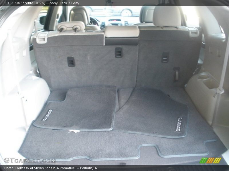 Ebony Black / Gray 2012 Kia Sorento LX V6