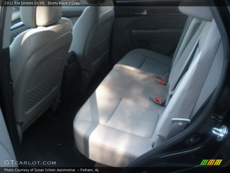 Ebony Black / Gray 2012 Kia Sorento LX V6