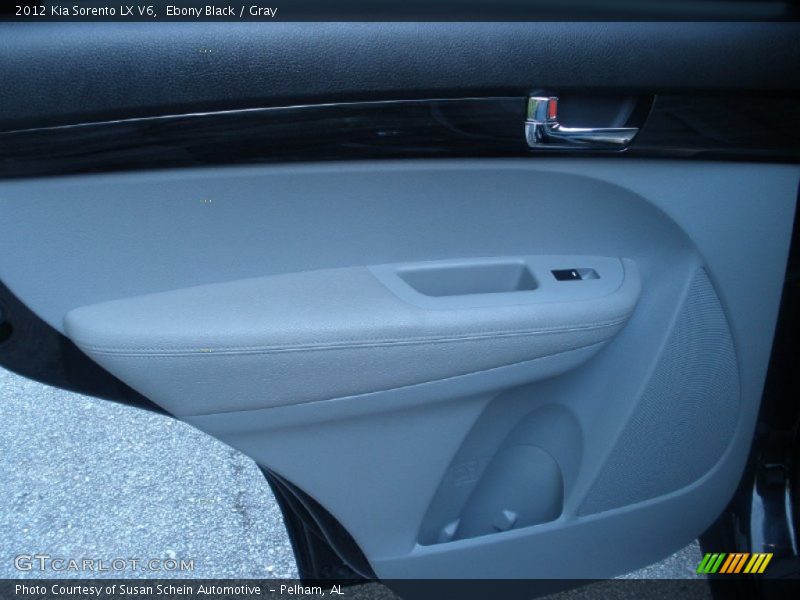 Ebony Black / Gray 2012 Kia Sorento LX V6