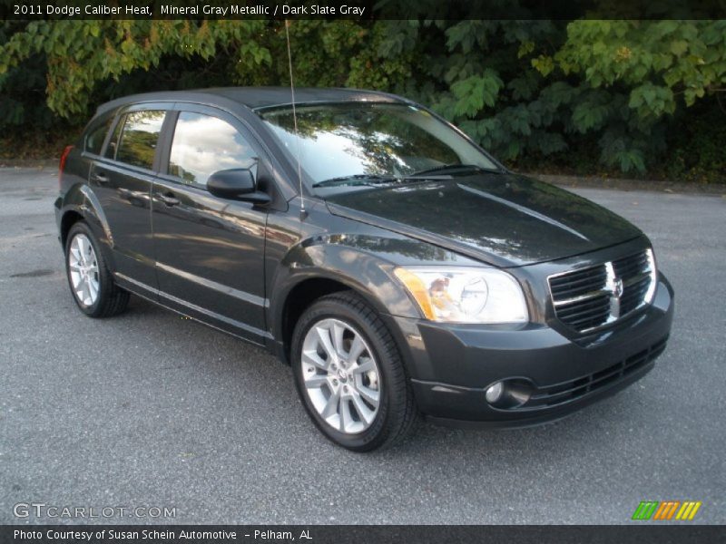 Mineral Gray Metallic / Dark Slate Gray 2011 Dodge Caliber Heat