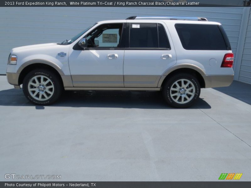  2013 Expedition King Ranch White Platinum Tri-Coat