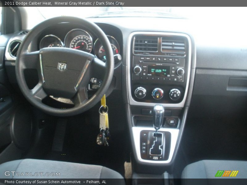 Mineral Gray Metallic / Dark Slate Gray 2011 Dodge Caliber Heat