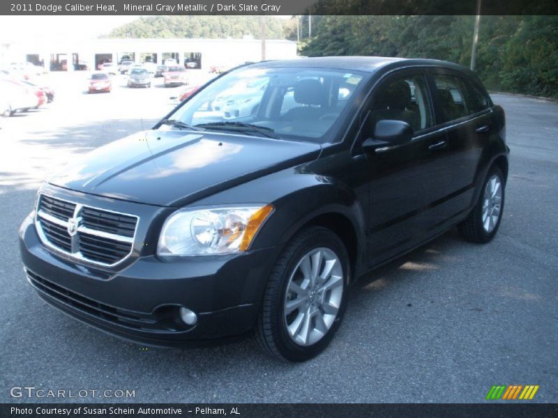 Mineral Gray Metallic / Dark Slate Gray 2011 Dodge Caliber Heat