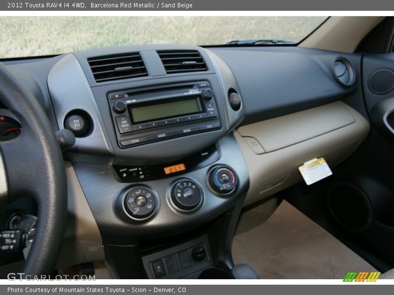 Barcelona Red Metallic / Sand Beige 2012 Toyota RAV4 I4 4WD