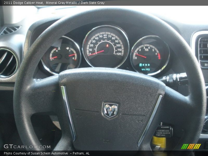 Mineral Gray Metallic / Dark Slate Gray 2011 Dodge Caliber Heat