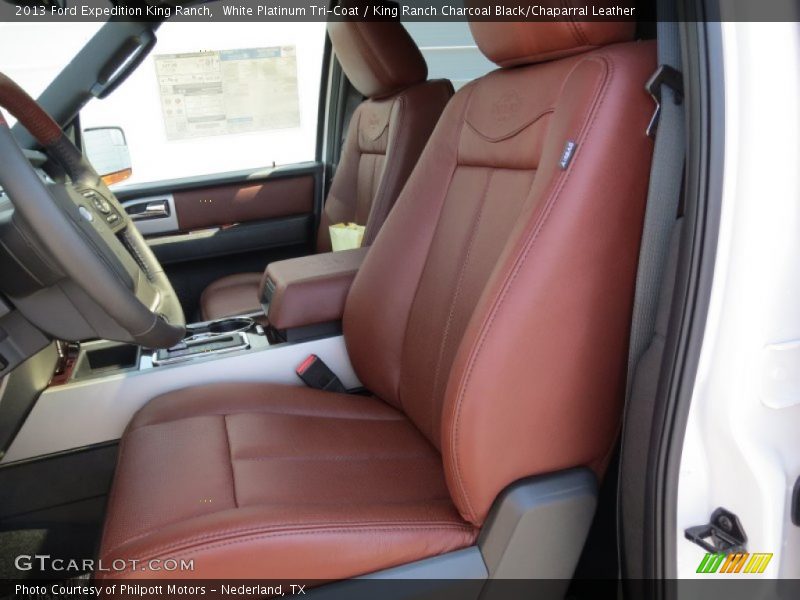  2013 Expedition King Ranch King Ranch Charcoal Black/Chaparral Leather Interior