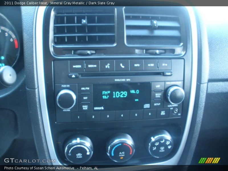 Mineral Gray Metallic / Dark Slate Gray 2011 Dodge Caliber Heat