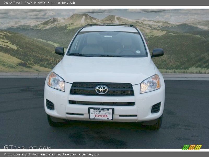 Super White / Ash 2012 Toyota RAV4 I4 4WD