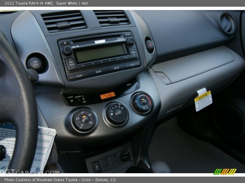 Super White / Ash 2012 Toyota RAV4 I4 4WD