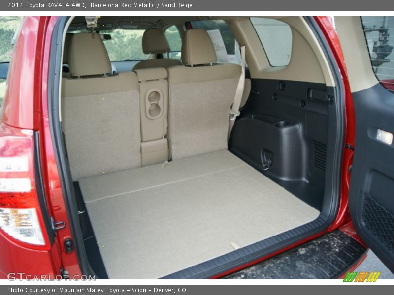 Barcelona Red Metallic / Sand Beige 2012 Toyota RAV4 I4 4WD