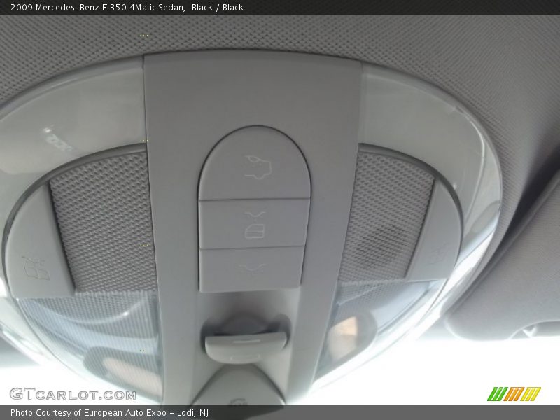 Black / Black 2009 Mercedes-Benz E 350 4Matic Sedan