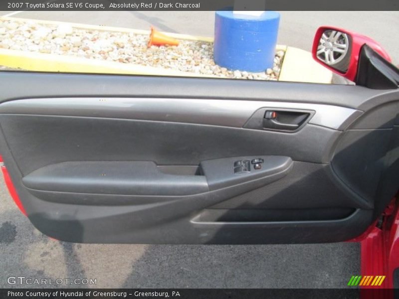 Absolutely Red / Dark Charcoal 2007 Toyota Solara SE V6 Coupe