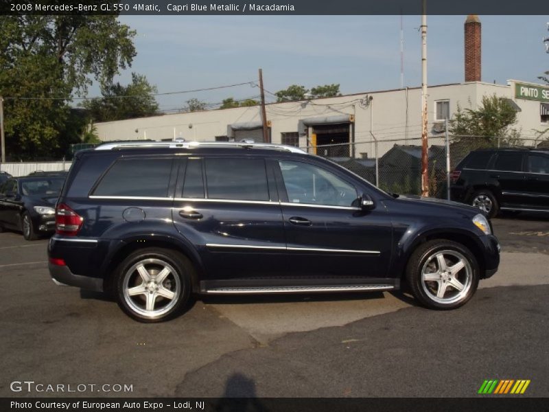 Capri Blue Metallic / Macadamia 2008 Mercedes-Benz GL 550 4Matic