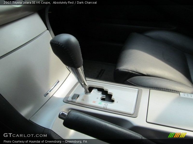 Absolutely Red / Dark Charcoal 2007 Toyota Solara SE V6 Coupe