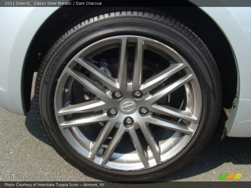 Classic Silver Metallic / Dark Charcoal 2011 Scion tC