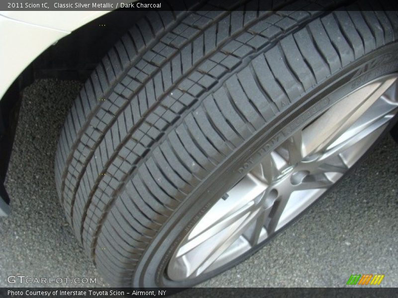 Classic Silver Metallic / Dark Charcoal 2011 Scion tC