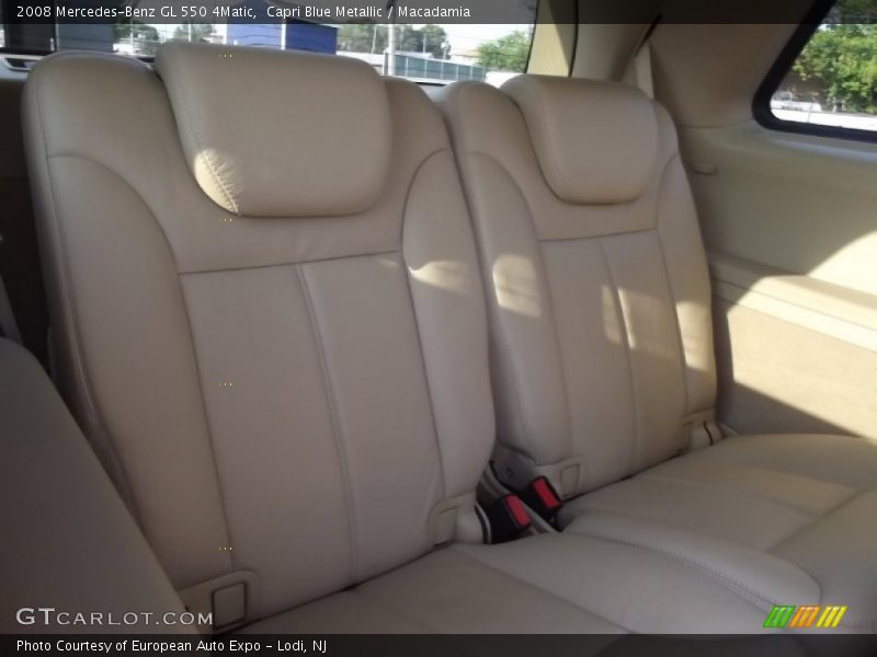 Capri Blue Metallic / Macadamia 2008 Mercedes-Benz GL 550 4Matic