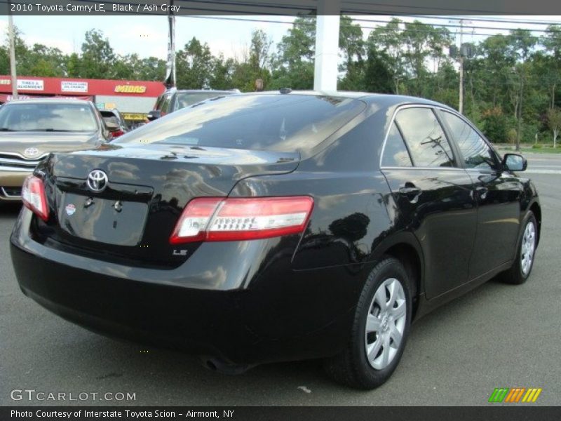 Black / Ash Gray 2010 Toyota Camry LE