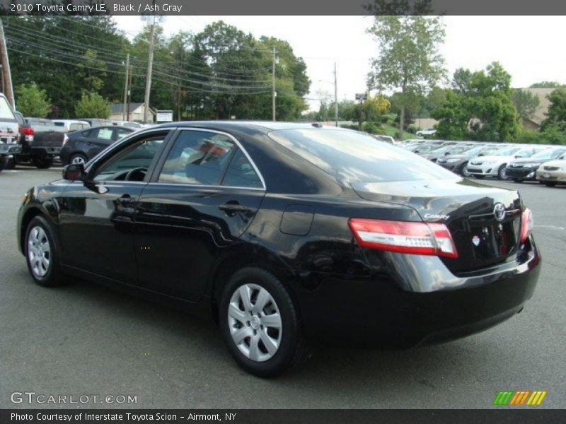 Black / Ash Gray 2010 Toyota Camry LE