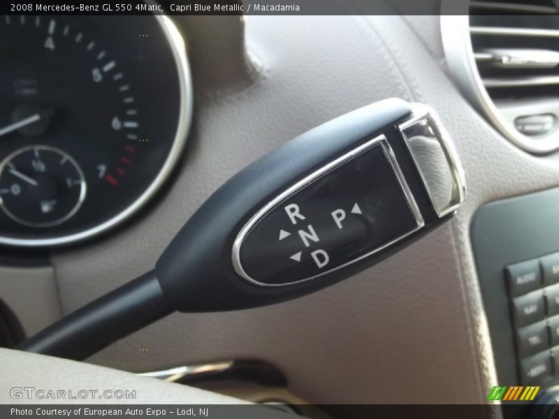 Capri Blue Metallic / Macadamia 2008 Mercedes-Benz GL 550 4Matic
