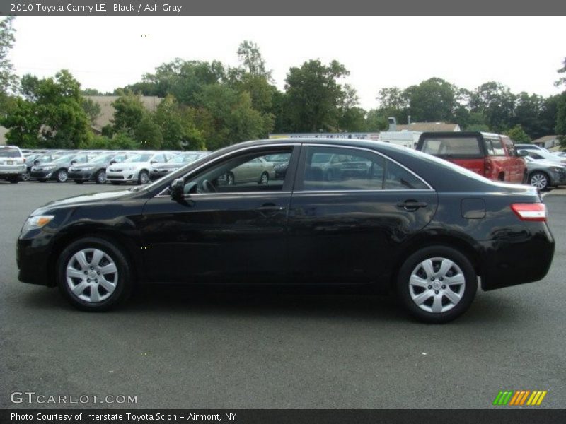 Black / Ash Gray 2010 Toyota Camry LE