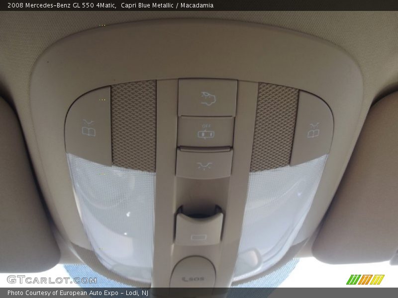 Capri Blue Metallic / Macadamia 2008 Mercedes-Benz GL 550 4Matic