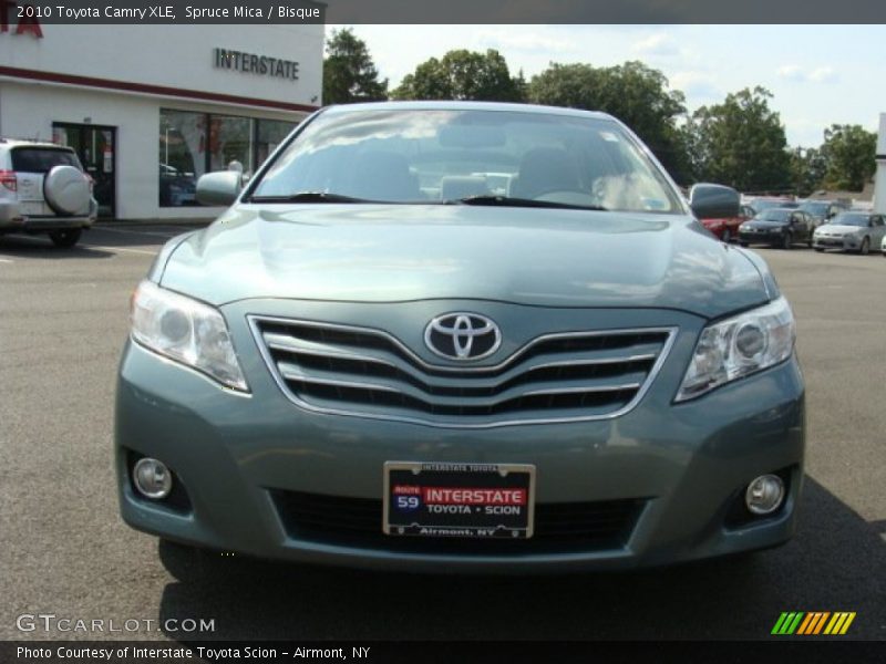 Spruce Mica / Bisque 2010 Toyota Camry XLE