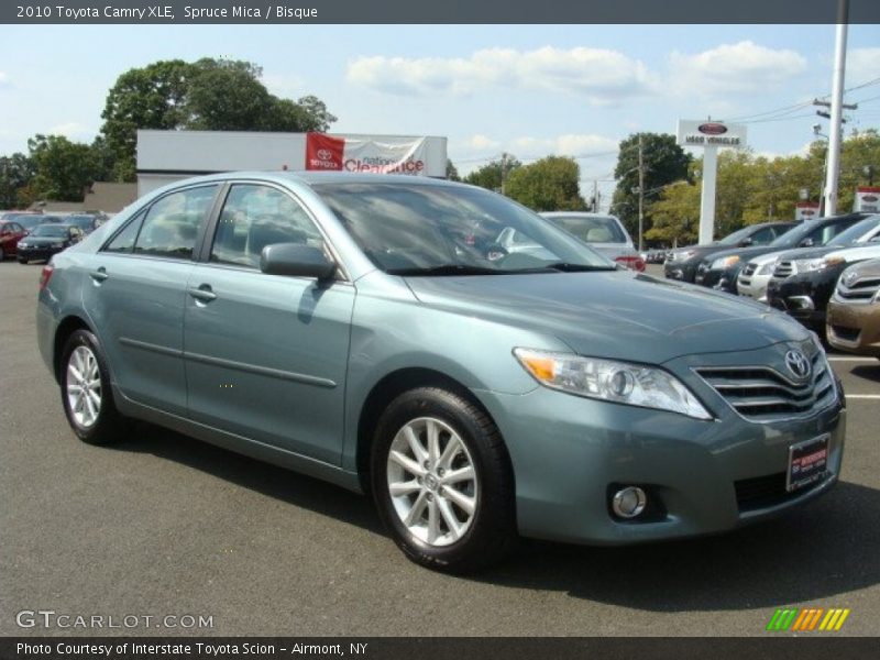 Spruce Mica / Bisque 2010 Toyota Camry XLE