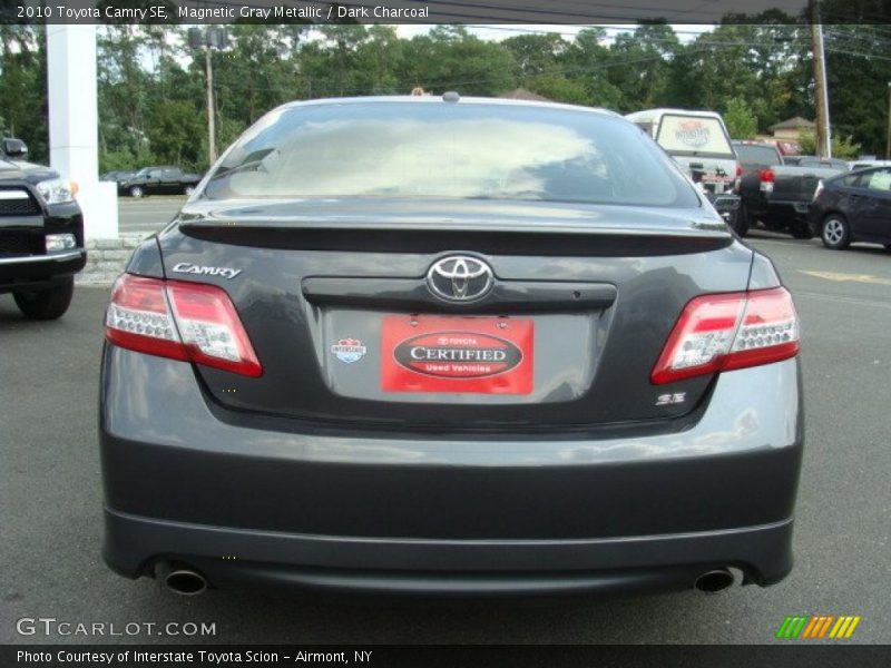 Magnetic Gray Metallic / Dark Charcoal 2010 Toyota Camry SE