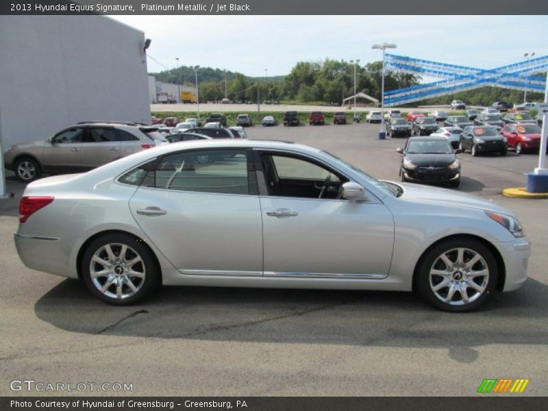 Platinum Metallic / Jet Black 2013 Hyundai Equus Signature
