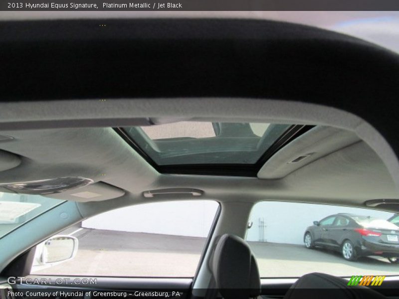 Platinum Metallic / Jet Black 2013 Hyundai Equus Signature