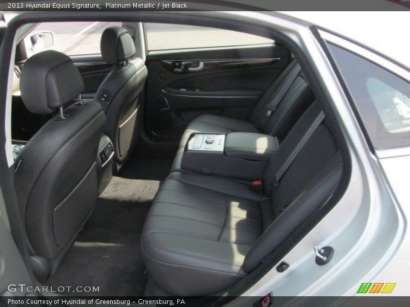 Platinum Metallic / Jet Black 2013 Hyundai Equus Signature