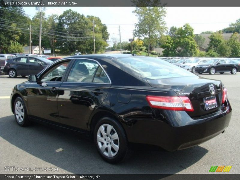 Black / Ash Gray 2010 Toyota Camry LE