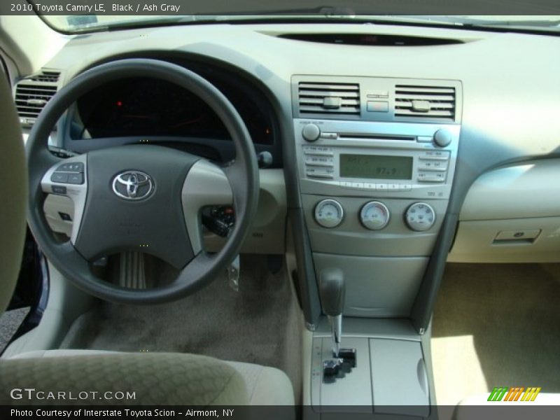 Black / Ash Gray 2010 Toyota Camry LE