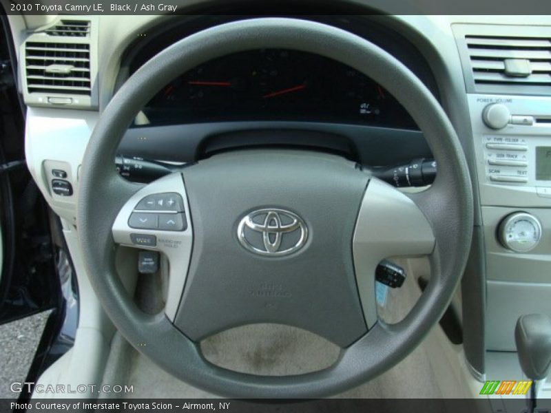 Black / Ash Gray 2010 Toyota Camry LE