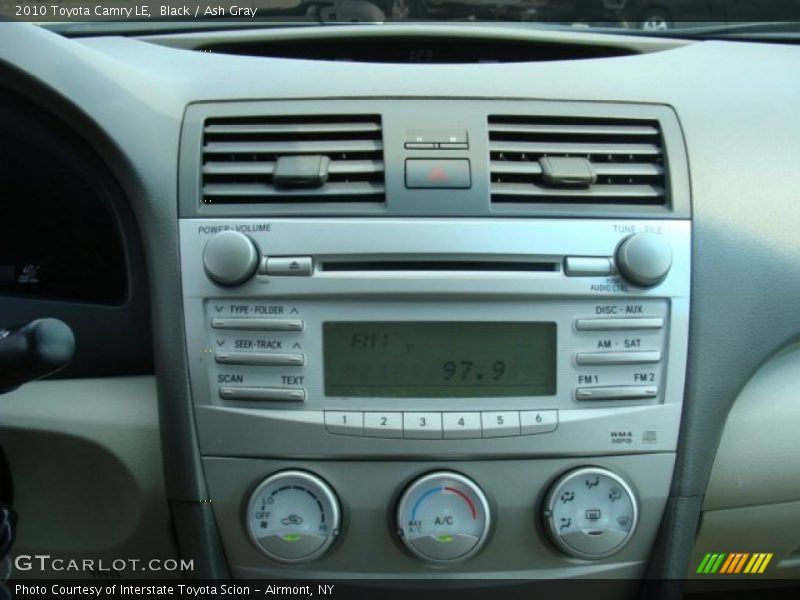 Black / Ash Gray 2010 Toyota Camry LE