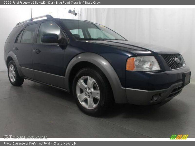 Dark Blue Pearl Metallic / Shale Grey 2006 Ford Freestyle SEL AWD