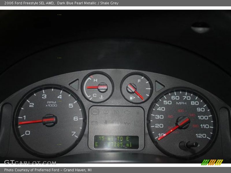 Dark Blue Pearl Metallic / Shale Grey 2006 Ford Freestyle SEL AWD