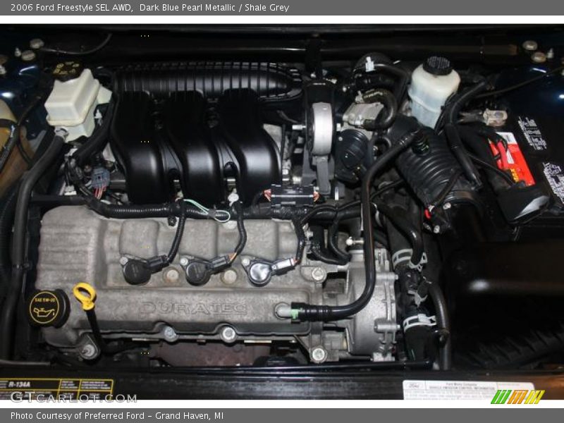 Dark Blue Pearl Metallic / Shale Grey 2006 Ford Freestyle SEL AWD