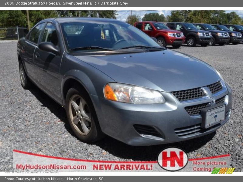 Silver Steel Metallic / Dark Slate Grey 2006 Dodge Stratus SXT Sedan