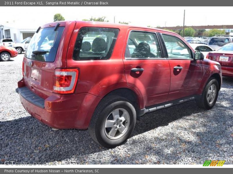 Sangria Red Metallic / Charcoal Black 2011 Ford Escape XLS