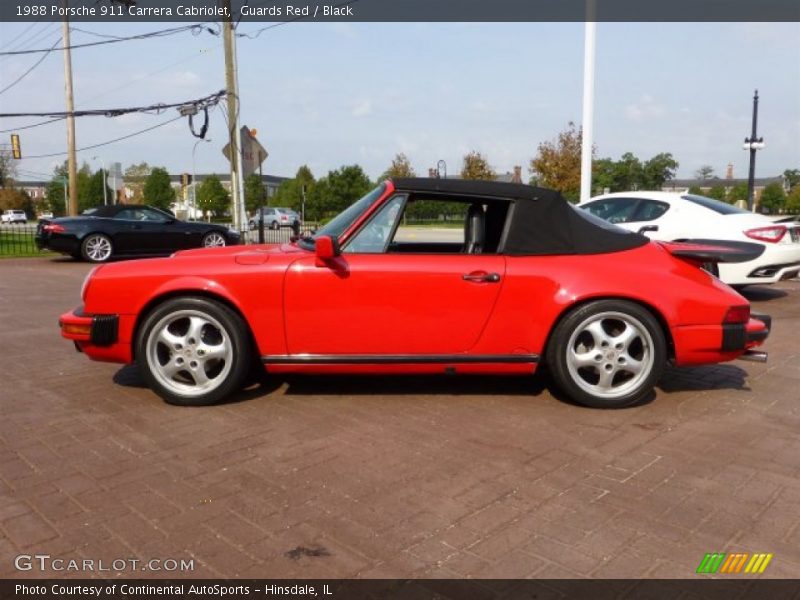  1988 911 Carrera Cabriolet Guards Red