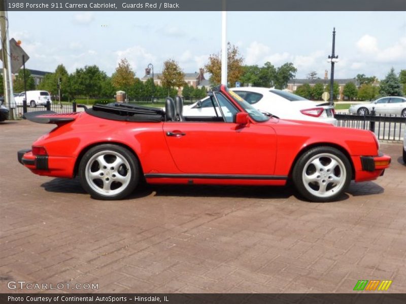  1988 911 Carrera Cabriolet Guards Red