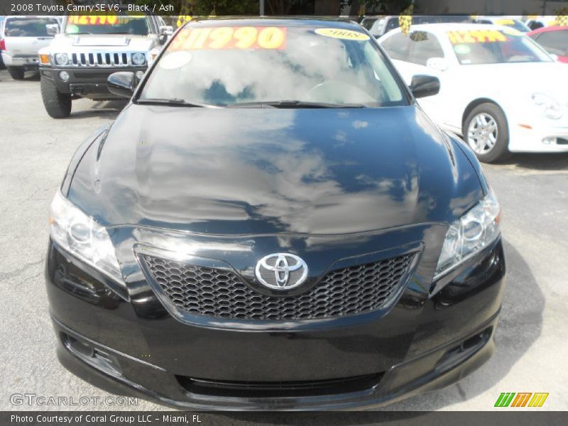 Black / Ash 2008 Toyota Camry SE V6